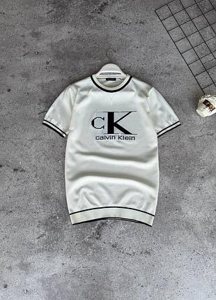 👕 стильна чоловіча футболка calvin klein premium