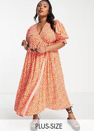 Натуральное платье на пышные формы