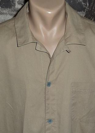 Лёгкая качественная летняя рубашка-тенниска "calvin klein"  р-xxxl-56