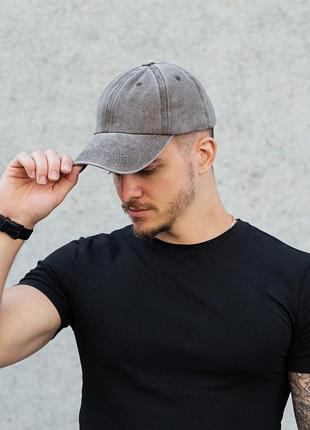 Мужская кепка тракер without vintage brown