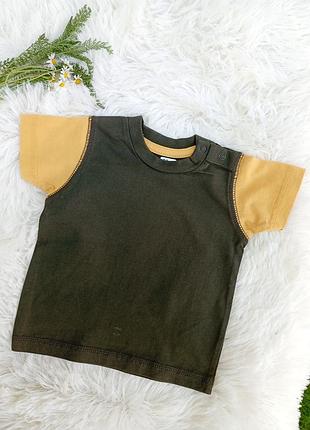Футболка на 3-6 месяцев 62- 68 см