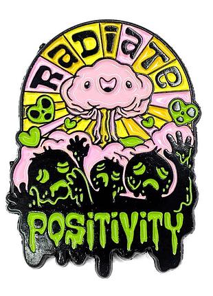Пин «излучать позитив»
