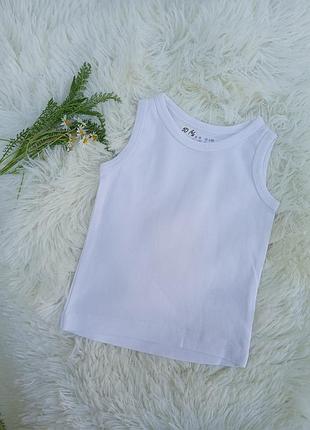 Майка на 4-6 месяцев 68 см футболка без рукавов на мальчика