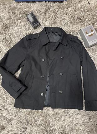 Короткий тренч бушлат  zara man
