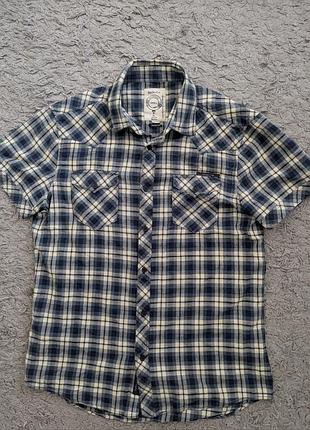 Классная рубашка diesel, size xl (маломерит на l/m), состояние идеальное, плечи 48 подмышки 53 длина 75