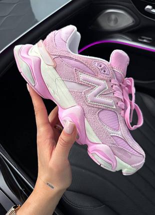 Кросівки new balance 9060 pink / нью беленс 9060 рожеві 38 39 40