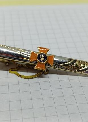 Зажим для галстука мчс, мнс.