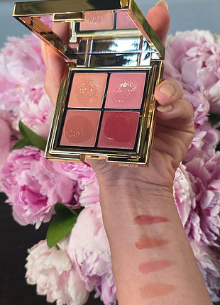 Палетка помад для губ, щік та повік les filles en rouje la palette charme 6 мл