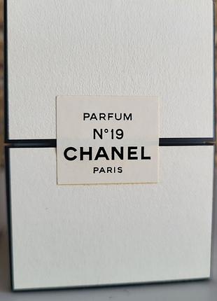 Chanel 19 parfum винтаж 5