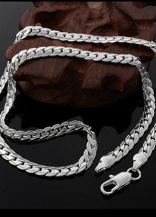 Шикарная серебряная цепочка 😍😍😍