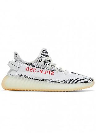 Чоловічі кросівки adidas yeezy 350 v2 zebra cp9654 оригінал 47-46