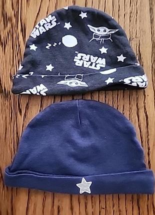 Красивая шапка для новорожденных