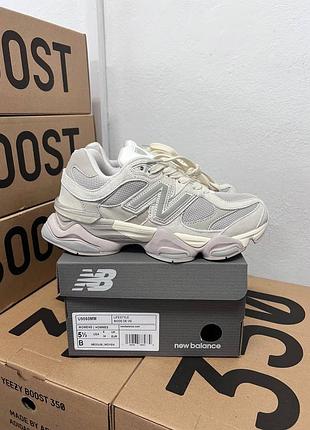Кросівки new balance 9060 beige / нью беленс 9060 бежеві 36 37  38 39 40 41 42 43 44 45