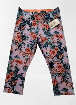 Спортивные джеггинсы бриджи летние