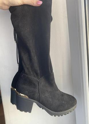 Дитячі чоботи високі для дівчинки