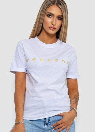 Жіноча футболка білого кольору