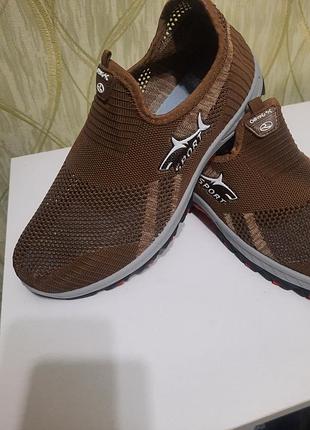 Мужские летние кроссовки- сетка (дышащие)