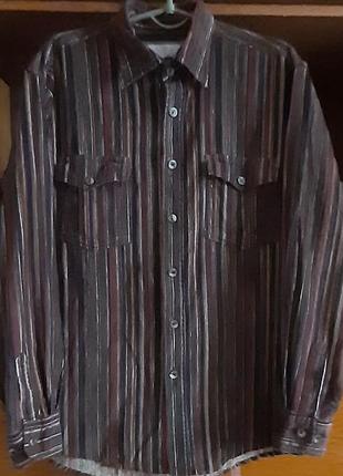 Чоловіча вельветова рубашка від boston public