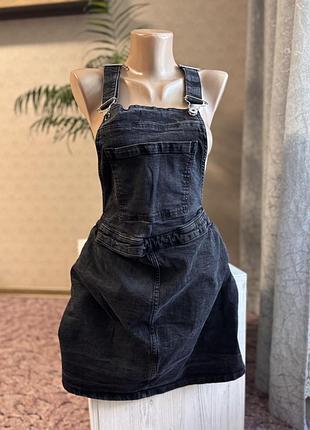 Жіночі джинсовий сарафан