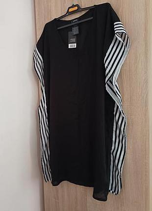 Качественное натуральное накидка на купальник, пляжное платье, пляжная туника