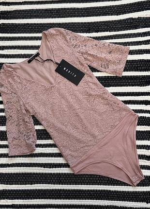 Боді з мереживом