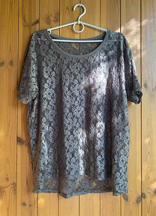 Футболка гіпюрова жіноча  xl