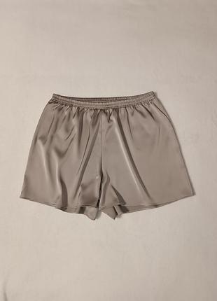 Піжамні шорти шовкові