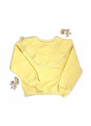 Кофта світшот на дівчинку h&m