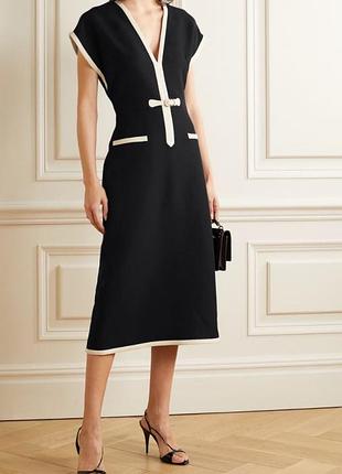 Gucci ca37394  сукня міді плаття шовк вовна