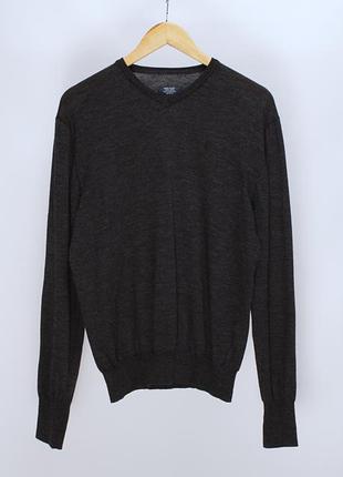 Вінтажний легкий шерстяний джемпер светр polo ralph lauren