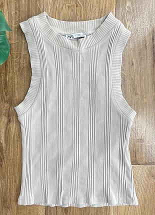 Топ майка бежева