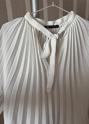 🥰 блуза плісе zara s 6