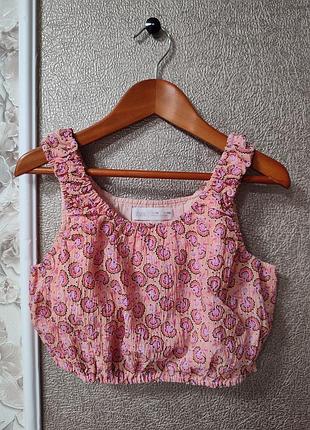 Красивый топ zara на лето