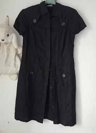 Платье, винтаж, лен. biaggini.