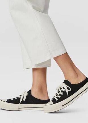 Кеди mule converse оригінал 100% chuck taylorна літні  кросівки