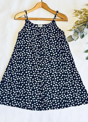 Сарафан f&f у квітковий принт з віскози на дівчинку 5-6 років