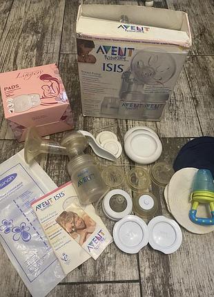 Ручний молоковідсмоктувач philips avent