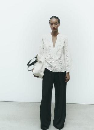 Сорочка з прошви zara