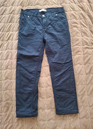 Теплые брюки детские