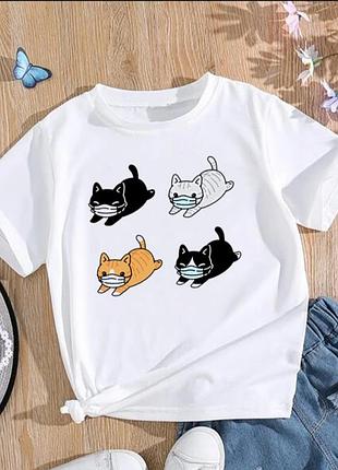 Жіночі футболки з котиками