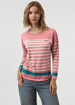 Базовый трикотажный джемпер в полоску английского бренда u.s. polo assn