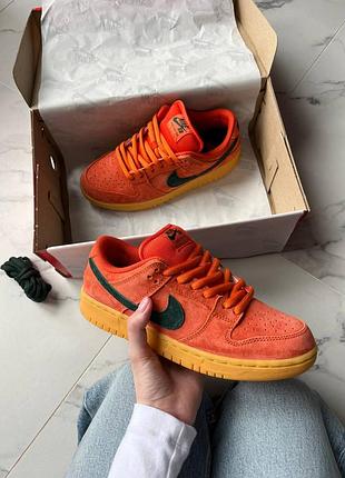 Кроссовки nike sb dunk burnt sunrise