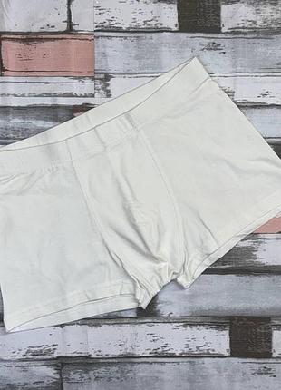 Мужские трусы боксеры белые h&m.