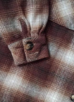 Тепла оверсайз рубашка 6