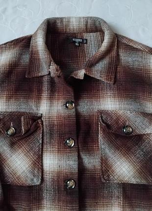 Тепла оверсайз рубашка 7