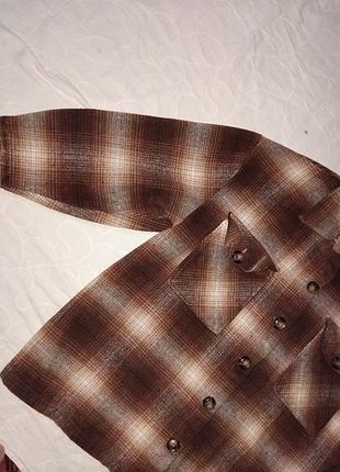 Тепла оверсайз рубашка 8