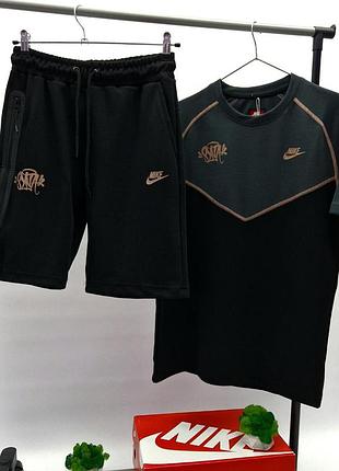 Спортивний комплект nike syna tech world central (графіт/чорний)
