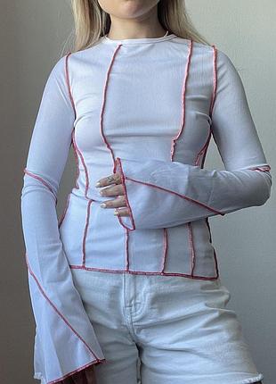 Лонг в стилі печворк