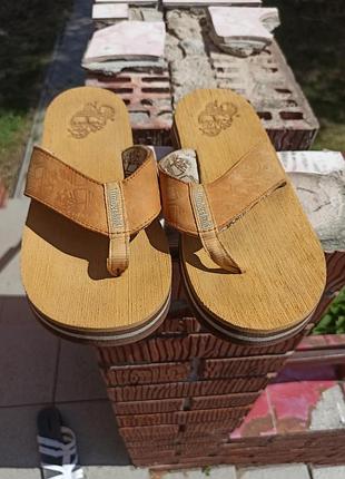 Оригінальні, зручні шльопанці, в'єтнамки від timberland