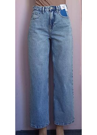 Новые джинсы прямые широкие sinsay